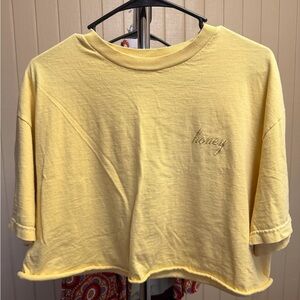 Honey Yellow Women's Short Sleeve Tee